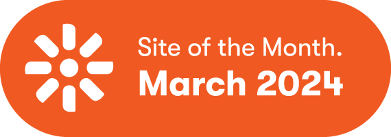 Kentico Site of the Month March 2024