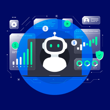 AI banking website