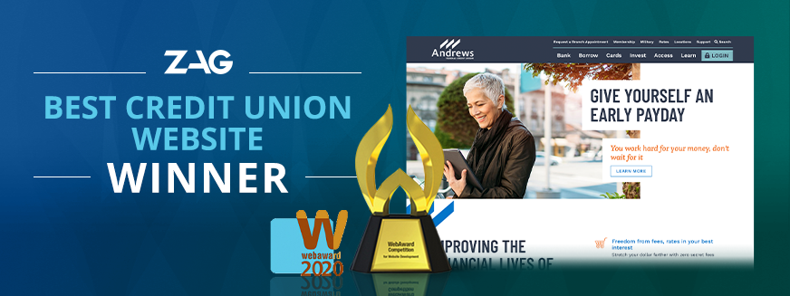 Andrews FCU - Best Credit Union Website WebAward