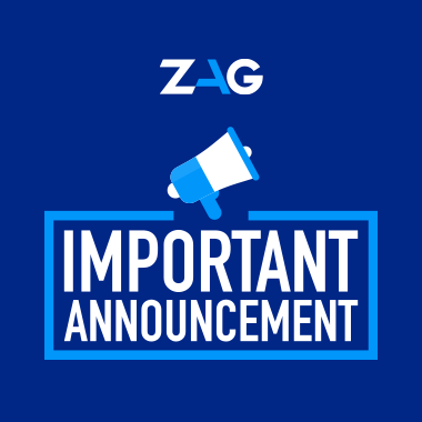 ZAG pandemic announcement