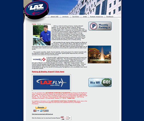 Laz site before Zag Interactive Laz site before Zag Interactive