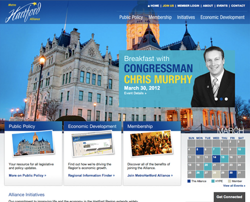 Metro Hartford Alliance in Connecticut gets a new website Metro Hartford Alliance in Connecticut gets a new website