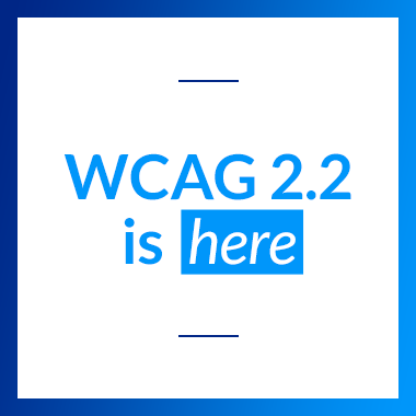 WCAG 2.2 draft