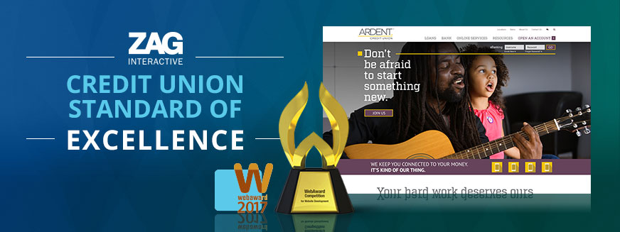 credit union standard of excellence zag interactive