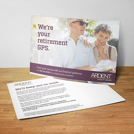 ardent print campaign example