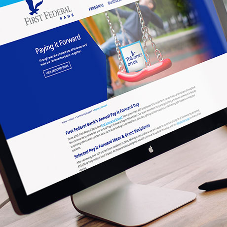 First Federal Bank Pay it Forward Campaign