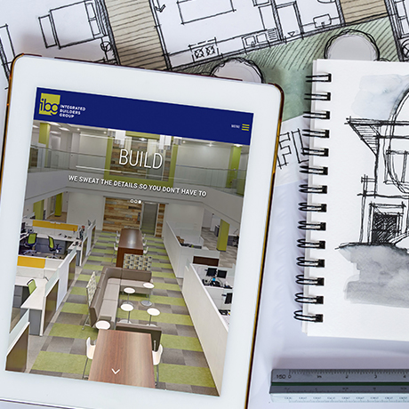 Integrated Builders Group new website design