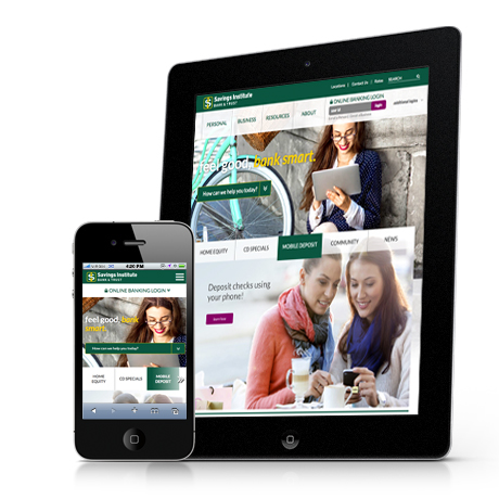 Savings Institute Responsive Website