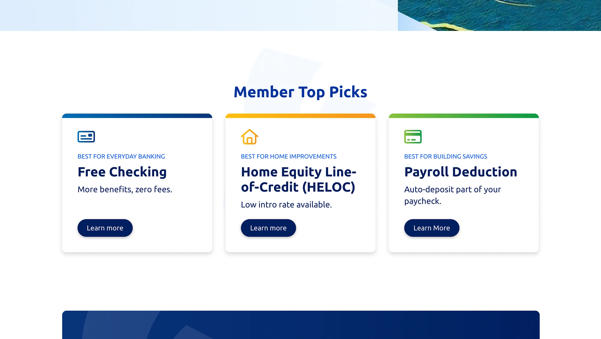first city CU site redesign