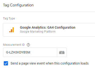ga4-tagconfig ga4 configuration.