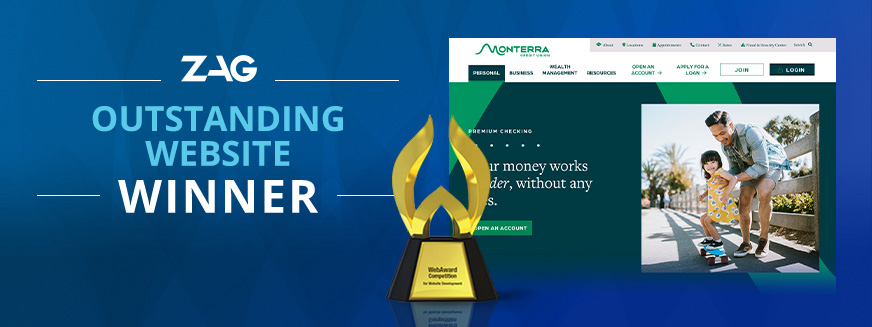 Outstanding Credit Union Website Monterra Credit Union monterra credit union webward winner.