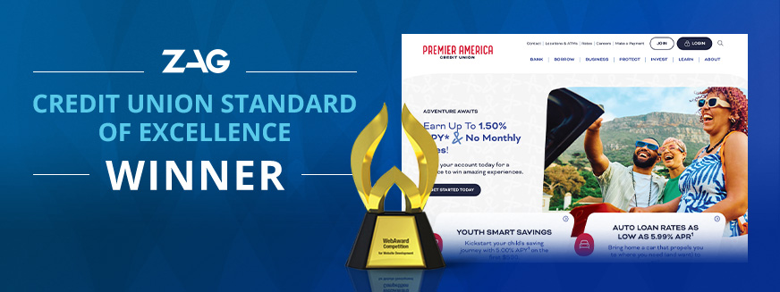 Credit Union Standard of Excellence Premier America Credit Union premier america credit union webaward.