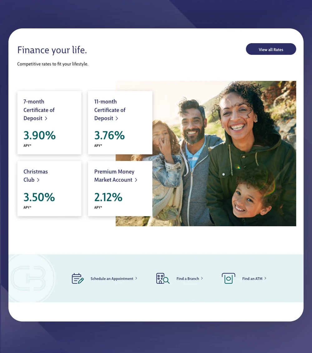 Carter Bank Homepage