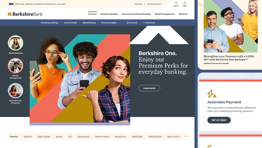Berkshire Bank - 2025 WebAward Berkshire Bank - 2025 WebAward