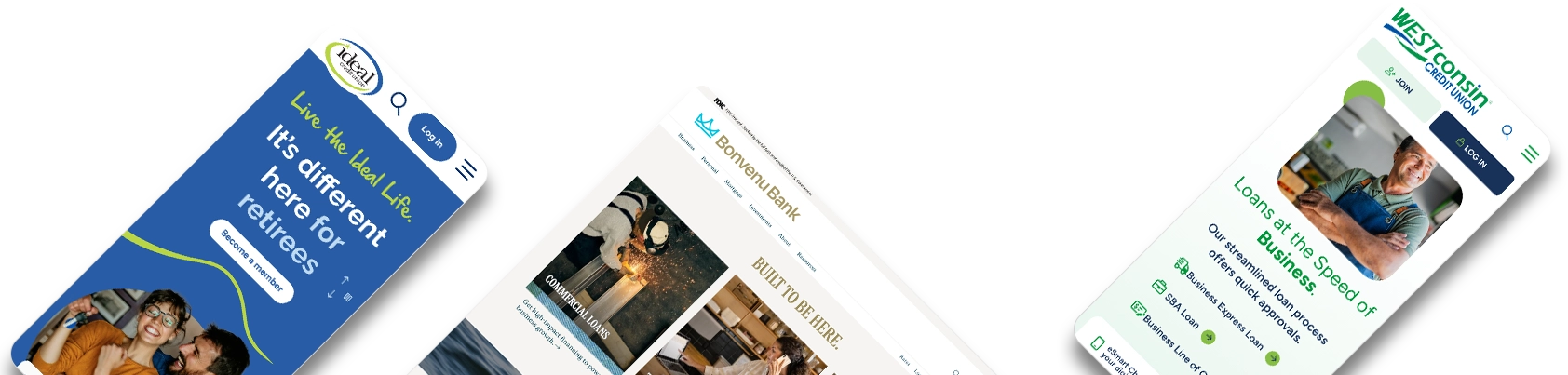 ZAG interactive website redesign examples